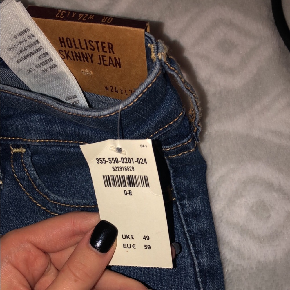 nwt hollister skinny jeans